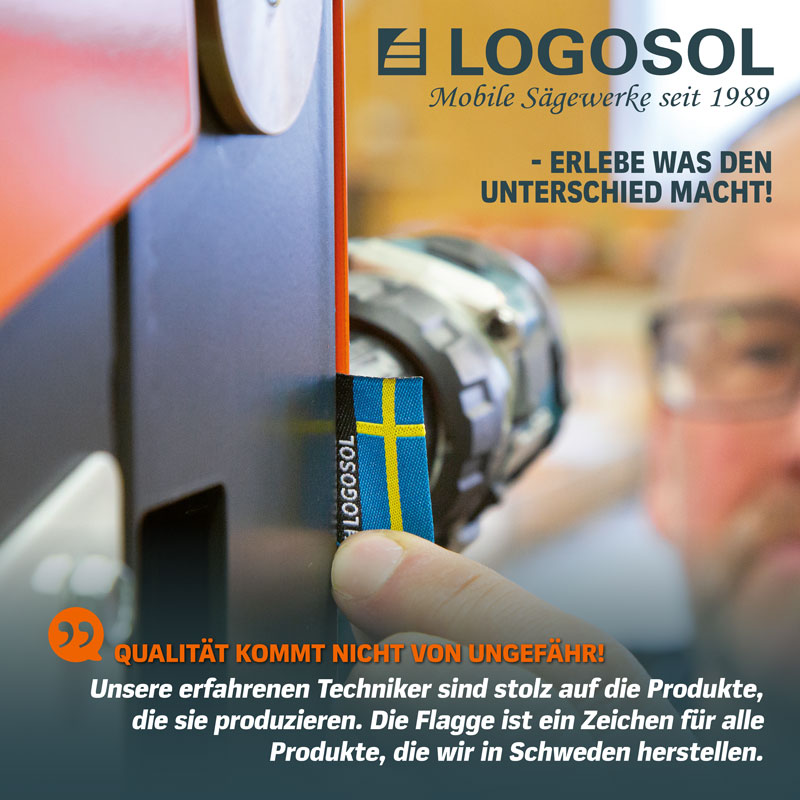 LOGOSOL Mobile Sägewerke seit 1989